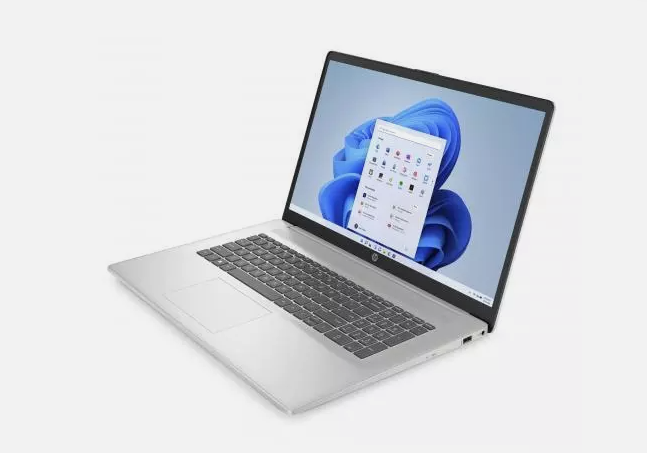 Laptop HP 17.3" Intel Core i5-1135G7 12GB DDR4 RAM 512 SSD M.2 + 1TB HDD Silver 17-CN0053CL 