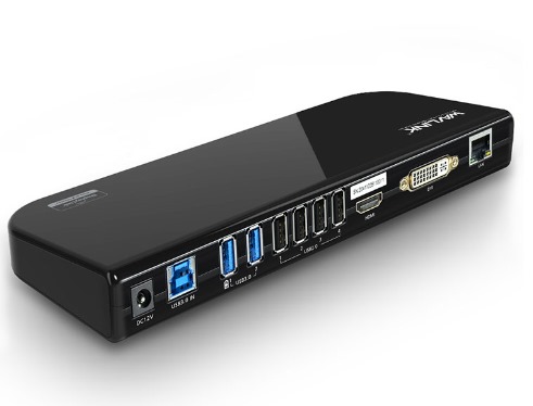 [DOCK-001] 13-in-1 USB Hub Dual (Wavlink USB 3.0 Universal Laptop Docking Station, 13-in-1 USB Hub Dual Monitor Dual Video, HDMI and DVI/VGA/HDMI, 6 USB Ports, Gigabit Ethernet, Audio, Mic for Mac, Windows, Thunderbolt 3 & 4, USB4